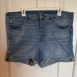Torrid Light Blue Denim Shorts